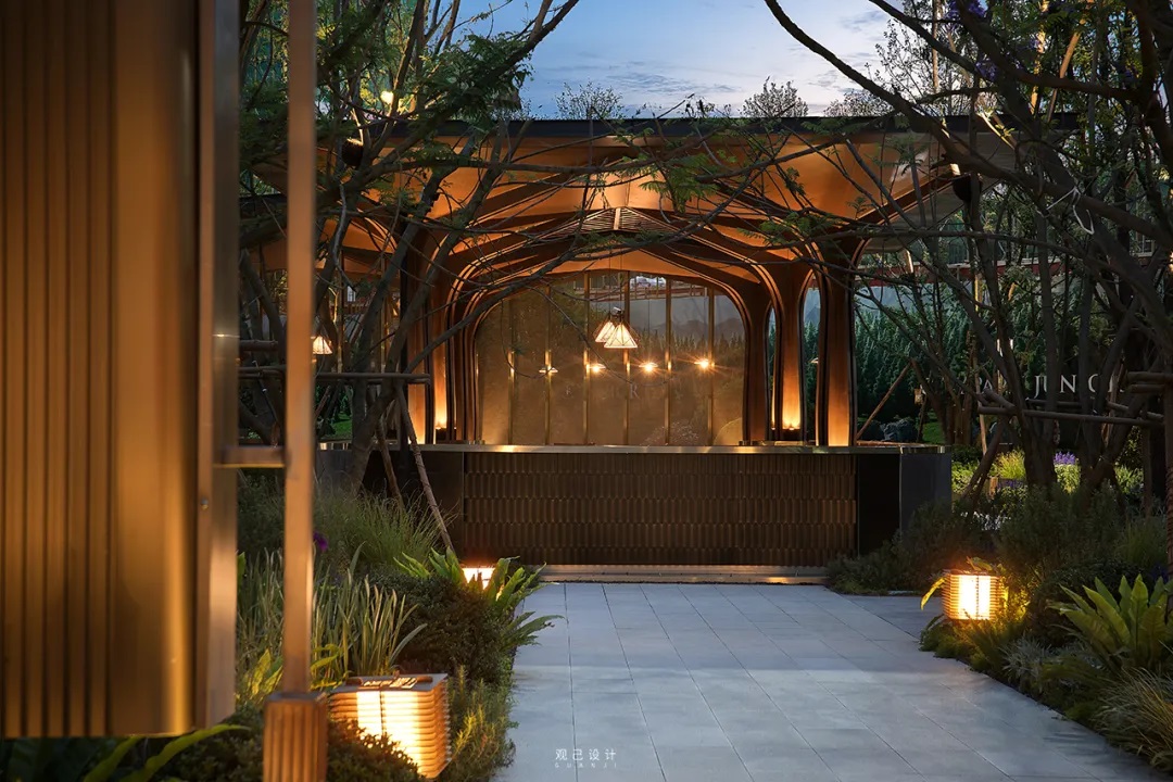 觀己設計丨中鐵建成都青羊樾府大區